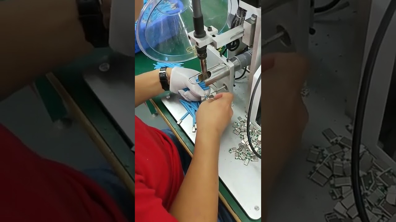 Semi-Automatic Multi-Function Foot Micro-Switch Connector Soldering Machine
