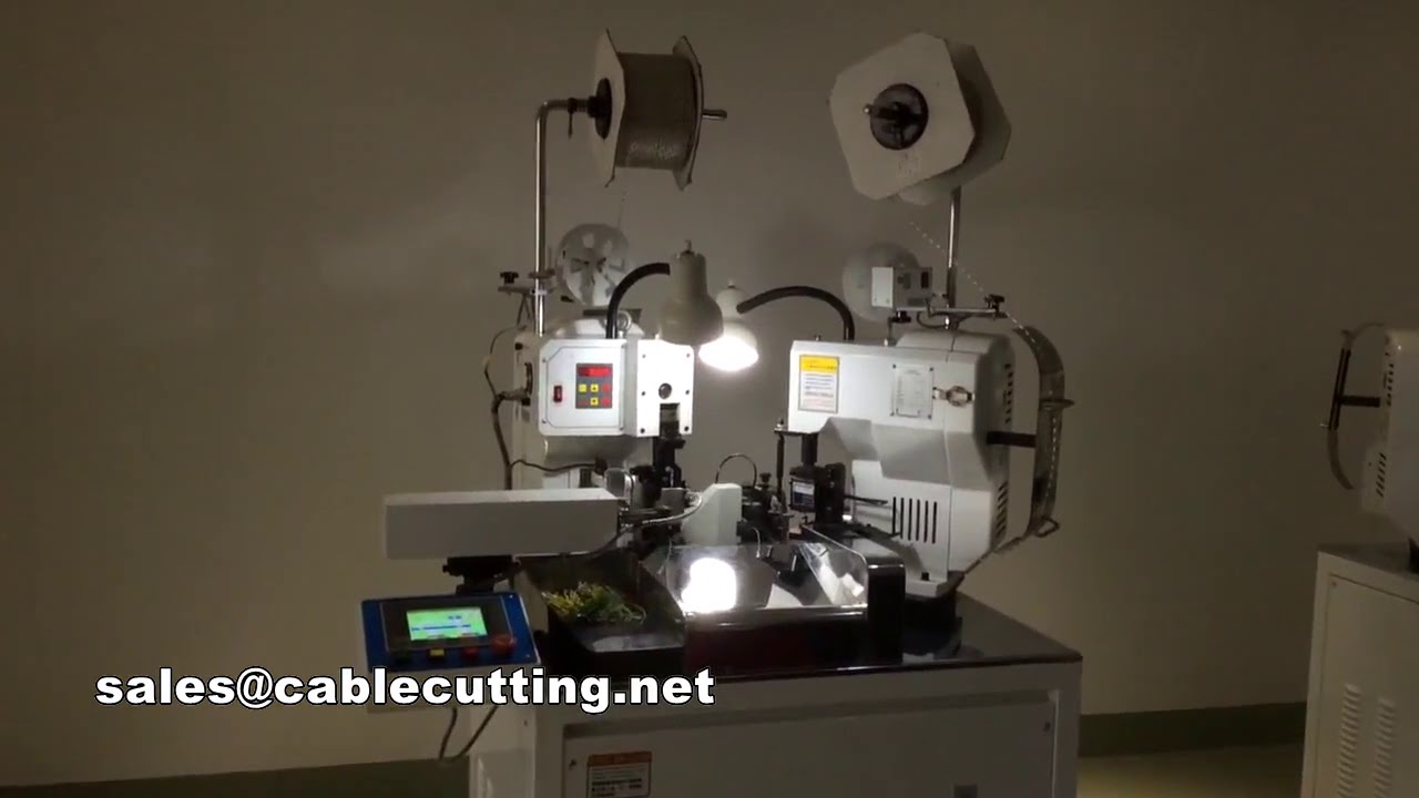 18# 200mm Full Automatic terminal crimping machine,  with servo system