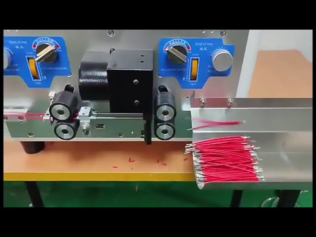 Automatic Cable Bending Stripping Cutting Machine | Coaxial Cable Stripping Machine