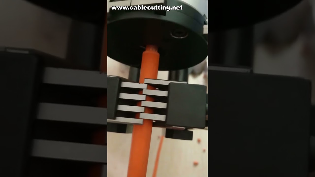 Electrical Coaxial Cable Stripping Machine | Coax Wire Rotary Stripper 2-23 Mm