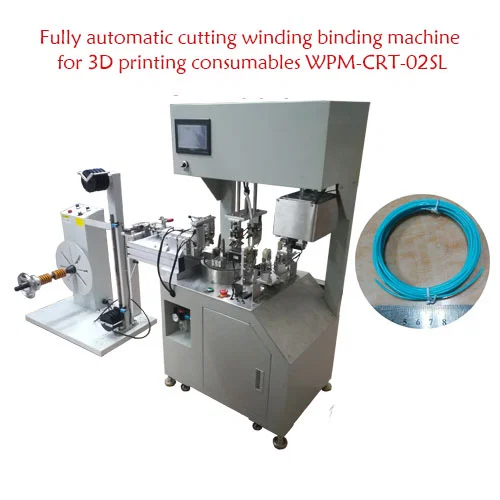 Fully automatic cutting winding binding machine