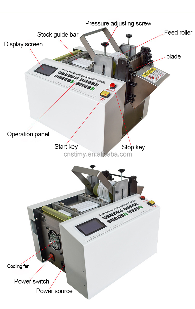 Automatic tube cutting machine Pvc Electrical Tape Film Cutting Machine